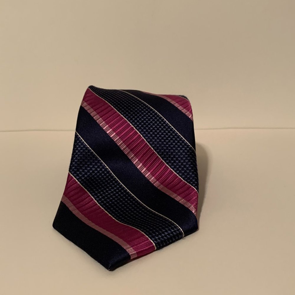 ENRO Platinum Striped Men's Necktie